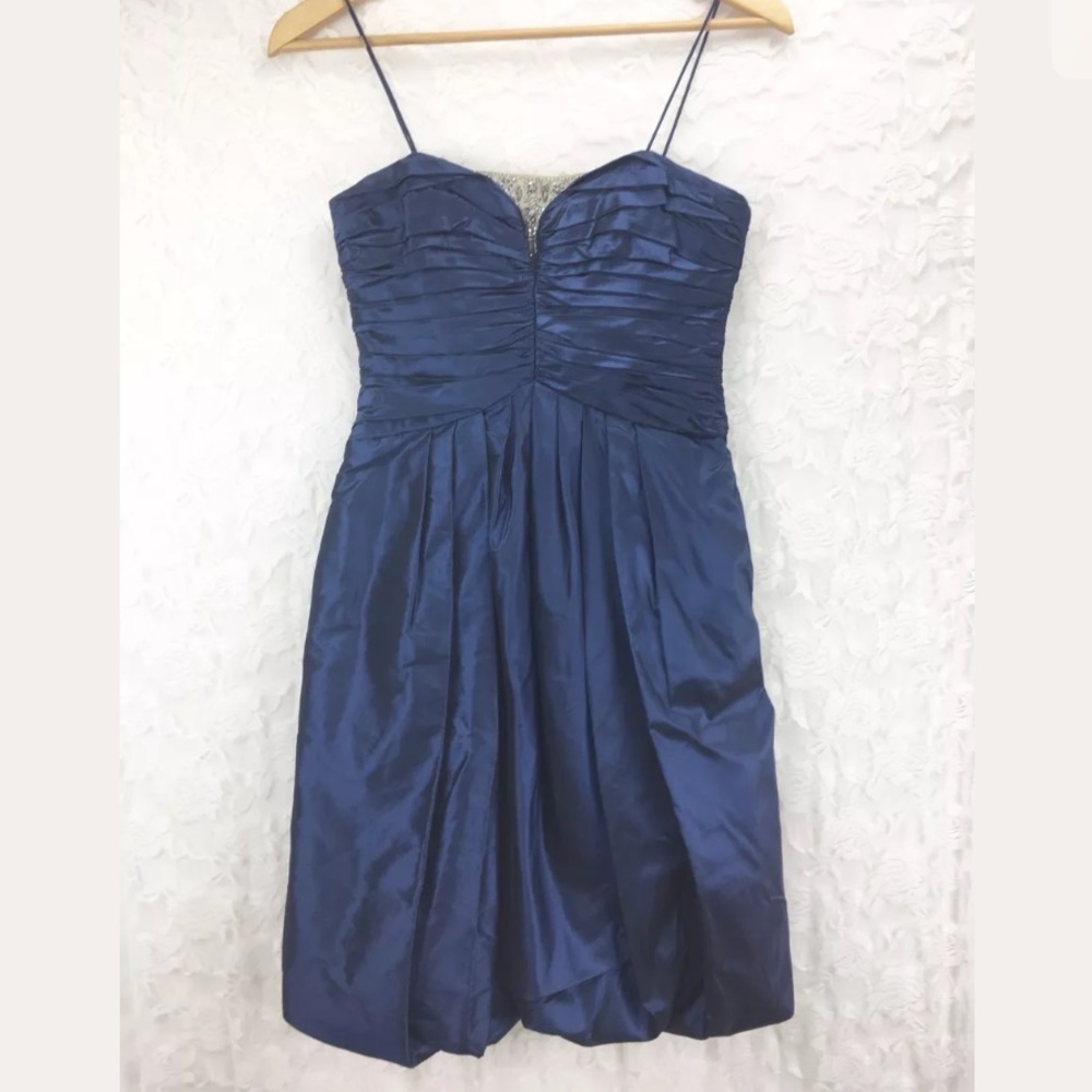 Badgley Mischka 100% Silk Cocktail Party Dress